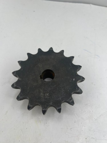 TSUBAKI H50B16F-3/4 ROLLENKETTENRAD 16 ZÄHNE 0,75" BOHRUNG STAHL - Bild 7 von 9