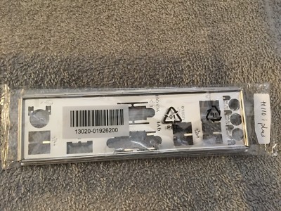ASUS IO SHIELD FOR ASUS H110I PLUS, H110I PLUS D3  CSM ,  ORIGINAL