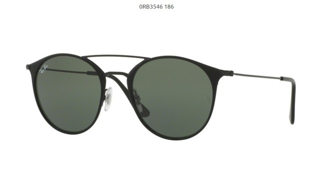 Ray-ban - Double Bridge RB 3546 Rotondo metallo Uomo for sale online | eBay