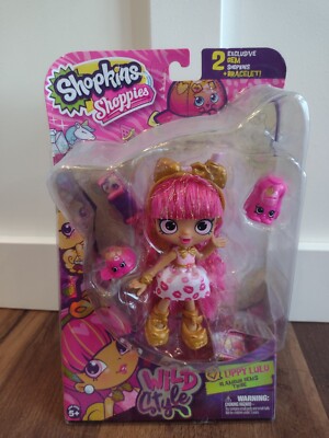 Shoppies Shopkins Doll Wild Style Lippy Lulu Doll New Sealed