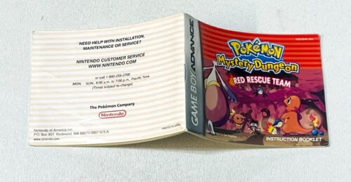 Pokemon Mystery Dungeon Red Rescue - Authentic Complete GameBoy Advance GBA CIB - Bild 5 von 12