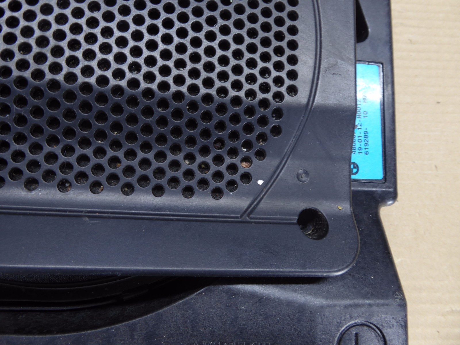 BMW 65139169685 F10 F11 F12 LEFT SPEAKER WOOFER CENTRAL BASS OEM 