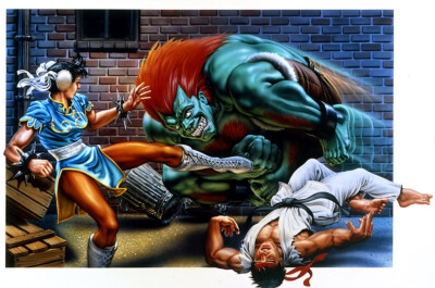 Street Fighter II PS4 PS3 PS2 SNES Arcade Premium POSTER MADE IN USA - STR017