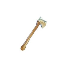 Ascia in alluminio Vovinam non affilata e manico in legno AXMSports - AXMV01