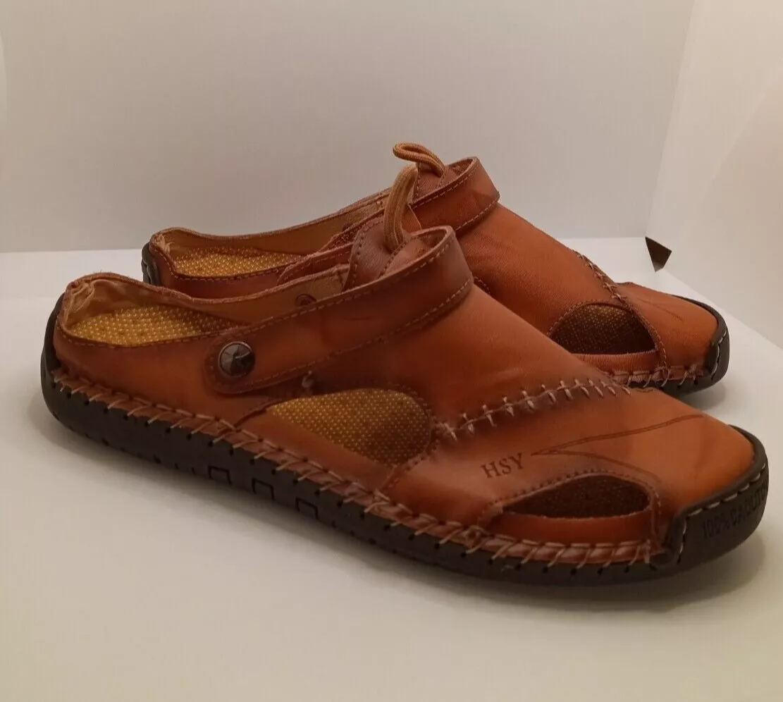 Hsy mens hotsell leather sandals