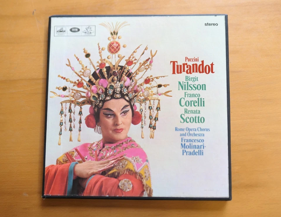 SAN 159-61 ED1 Puccini Turandot Nilsson Corelli Scotto HMV 1st White Angel NM - Image 4 of 4