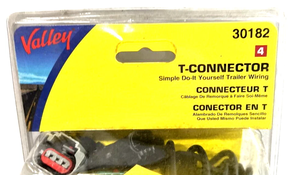 Kit de cableado de remolque Valley T-Connector 30182 para Chrysler Sebring 07-08 Foto 2 de 4