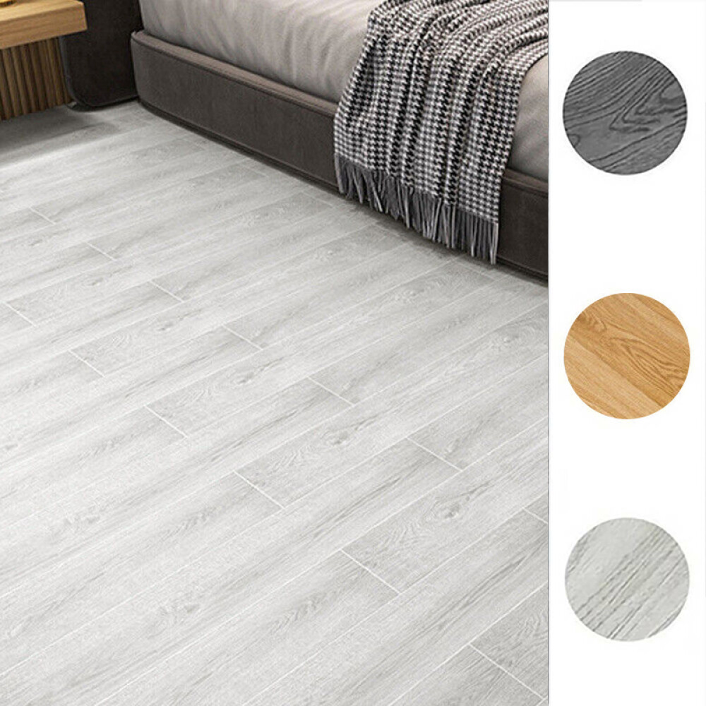 Quality Vinyl Flooring Roll Tile Effect & Grey Wood Lino CHEAP Kitchen