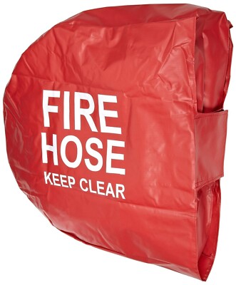 NEW United Fire Safety Red Nylon Fire Hose Cover 25x25x6 138-5