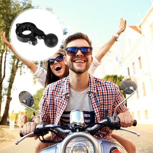 Cell Phone Holder Mobile Ball Head Bracket Motorcycle Handlebar Adapter - 第 5/5 張圖片