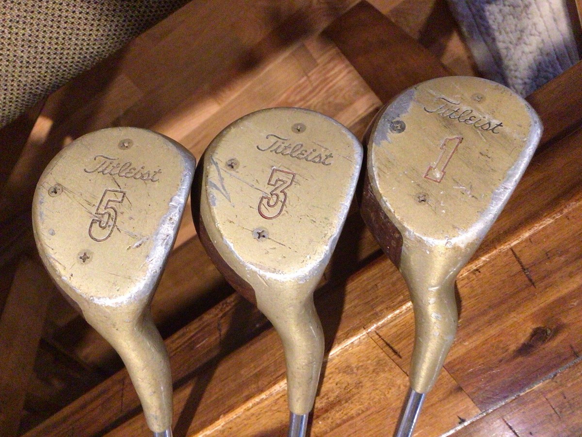 Titleist - julia Vintage Titleist Accu-Flo Plus Offset Driver 1, 3, 5 Wood