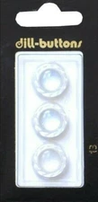 Dill Buttons ~ (0013) - 5/8" - 3 ct