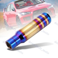 Ralliart Burnt Blue Universal Racing Gear Shift Knob Shifter Lever Head V2-13cm