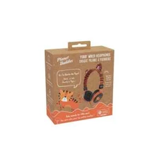 Planet Buddies Tiger Furry Wired Headphones V2 Ships free and fast!