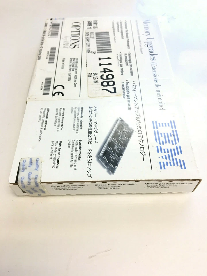 IBM 01K1137 64MB PC100 168Pin Unbuffed SDRAM DIMM Memory *NEW* - Image 2 of 4