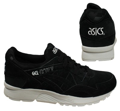 suede asics trainers