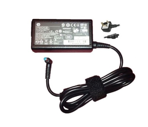 Original HP Laptop Ladegerät Adapter Power Blue Tip 740015-002