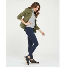 Spanx Jean-ish Ankle Denim Leggings 20018R Dark Blue Twilight Rinse M