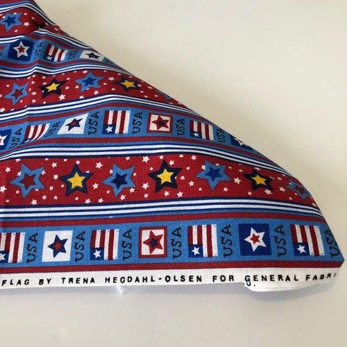 Tribute to the Flag Trena-Olsen for General Fabrics Remenant Patriotic 58"x 56" - Picture 4 of 5