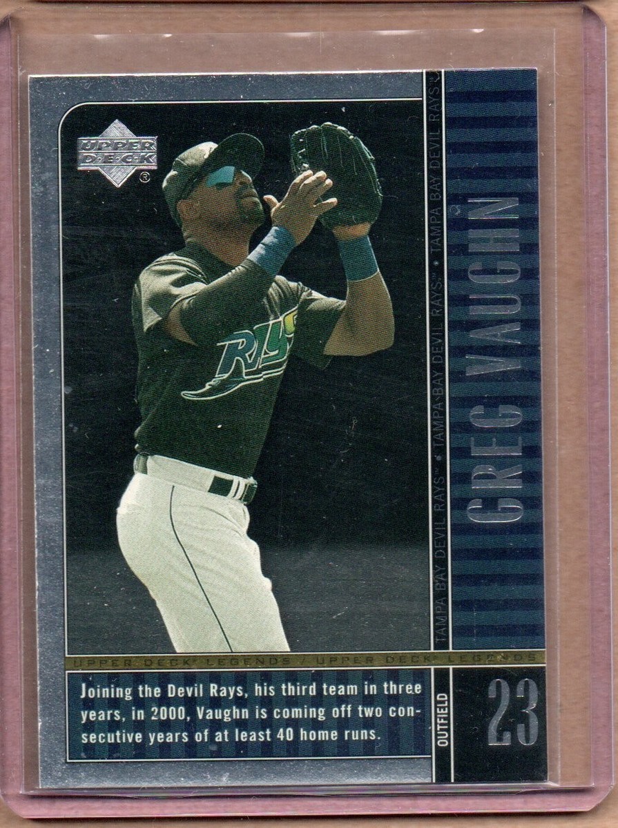 2000 UPPER DECK LEGENDS GREG VAUGHN #32 | eBay