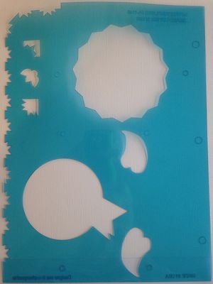 C-Thru Mix 'n Mat Templates - Decked Out - PA1145 - NEW