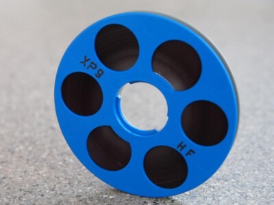 1 x NAGRA SN SNN SNST SNST-R REEL BLUE / GRAY ! NEW ! With Tape ! # 7