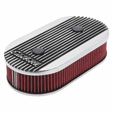 Edelbrock Elite 2 Air Cleaner Assembly Oval Shape For Edelbrock Dual-quads 4272
