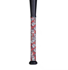 Skull & Flower Bat Grip Softball/Baseball Bat...