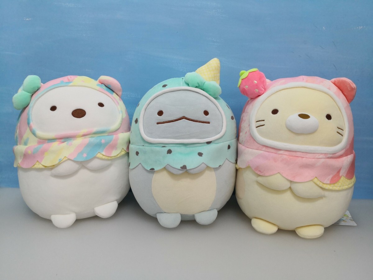 クマノミ Jumbo San-X Sumikko Gurashi Shirokuma Tokage Neko Mochi Ice