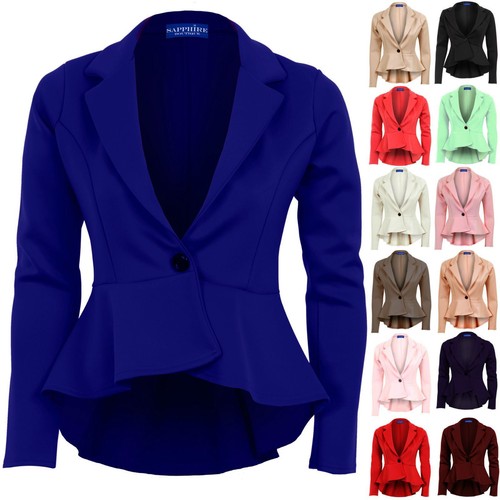 Back Blazer Ladies Jacket | eBay