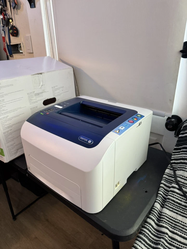 Xerox Phaser 6022/NI Laser Printer Wireless w/ Wifi, and Genuine Toner (#5978) - Image 4 of 4