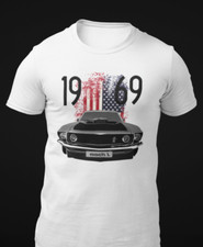 1969 Mustang Mach 1 American Short-sleeve Unisex T-shirt 1969 Mustang Mach 1 American Short-sleeve Unisex T-shirt