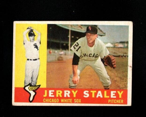 1960 Topps # 510 Jerry Staley Vg-Ex