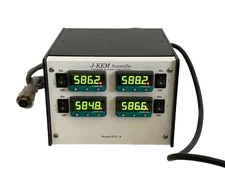 J-KEM Model DTC-4 Temperature Controller 1200W 10A 60Hz USB 4x3300