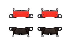 Brembo NAO Ceramic OE Equivalent Rear Brake P...