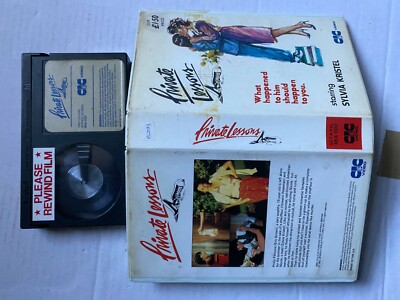 Private Lessons Sylvia Kristel VERY RARE BETAMAX PRE CERT Video 1982 Ex Rental