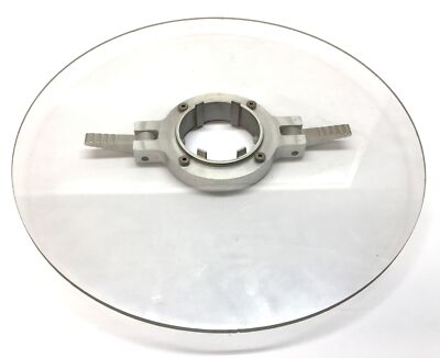 #ad Unbranded 15quot;Dia x 1 4quot;Thk Round Clear Plastic Cover Lid w 3quot; Pressure Lock NOS $86.31