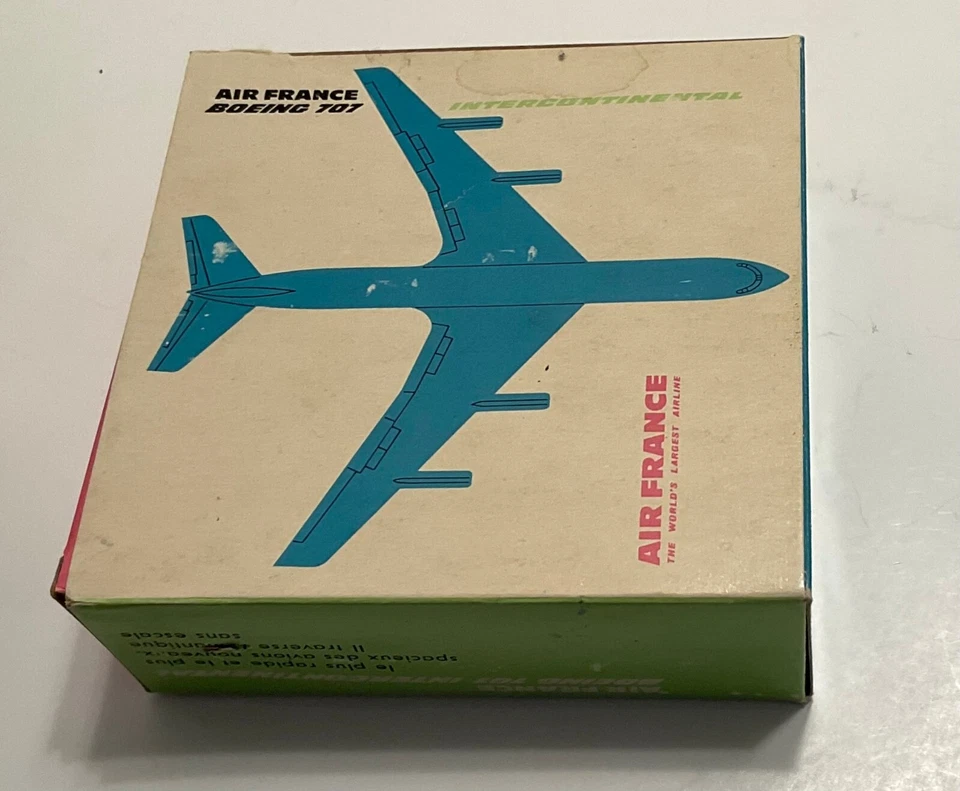 1959 CIJ France A46 BOEING 707 passenger jet AIR FRANCE 1/300 promotional BOXED - Image 3 of 4