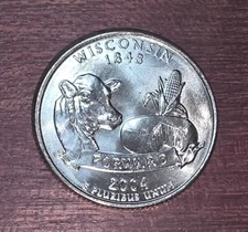 2004-D - Wisconsin - U.S. State Quarter- UNC from US Mint