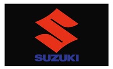 Suzuki Fahne Flagge Banner Motorrad Motorcycle 90 x 150 cm Typ 6 | NEU