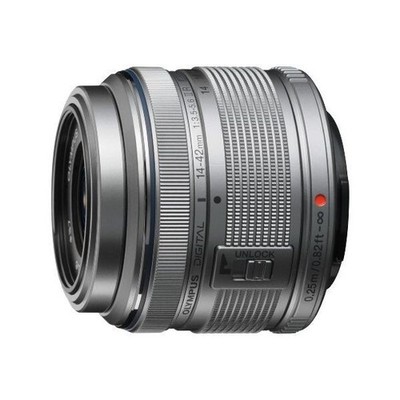 Used   Condition OLYMPUS M.ZUIKO DIGITAL 14 42mm F3.5 5.6 II R Silver