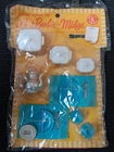 Vtg 1963 Barbie and Midge Set 'n Serve Pak kit, New on Card!  Made in Japan
