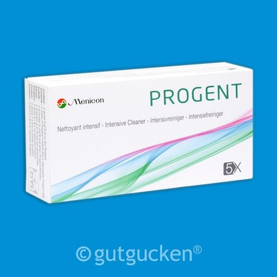 Progent Intensivreiniger 2 x 25ml / 2 x 25ml Pflegemittel von Menicon