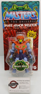 2022 Mattel: MOTU Origins: Snake Armor Skeletor - HKM68: Sealed and Unpunched