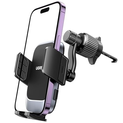 UGREEN Car Phone Holder Mount Compatible with iPhone, [360° Swing