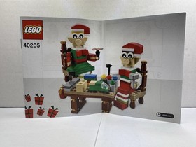 LEGO #40205 Holiday Little Elf Helpers 100% complete with manual
