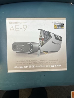 Creative Labs Sound Blaster AE-9 Soundkarte - Soundkarte - PCI-Express