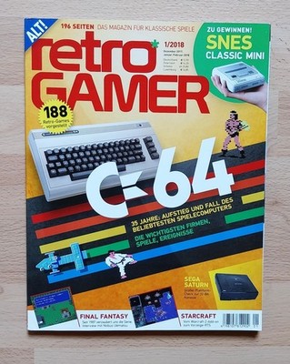 Retro Gamer 1/2018 | deutsch | Retro-Spielezeitschrift