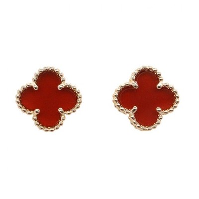 Van Cleef & Arpels Sweet Alhambra Piercing type Carnelian 750PG P0076244