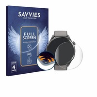 4X Full-Screen Schutz Folie FüR Hama Smartwatch 9000 3D Curved Edge Display